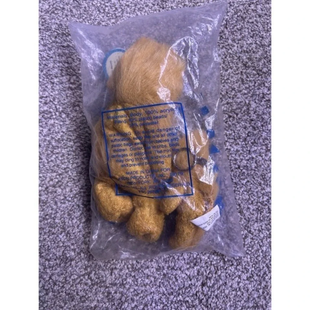 Vintage Antique AVON August Millennium Purrdy The Lion Little‎ Purrdy 2000 Toy